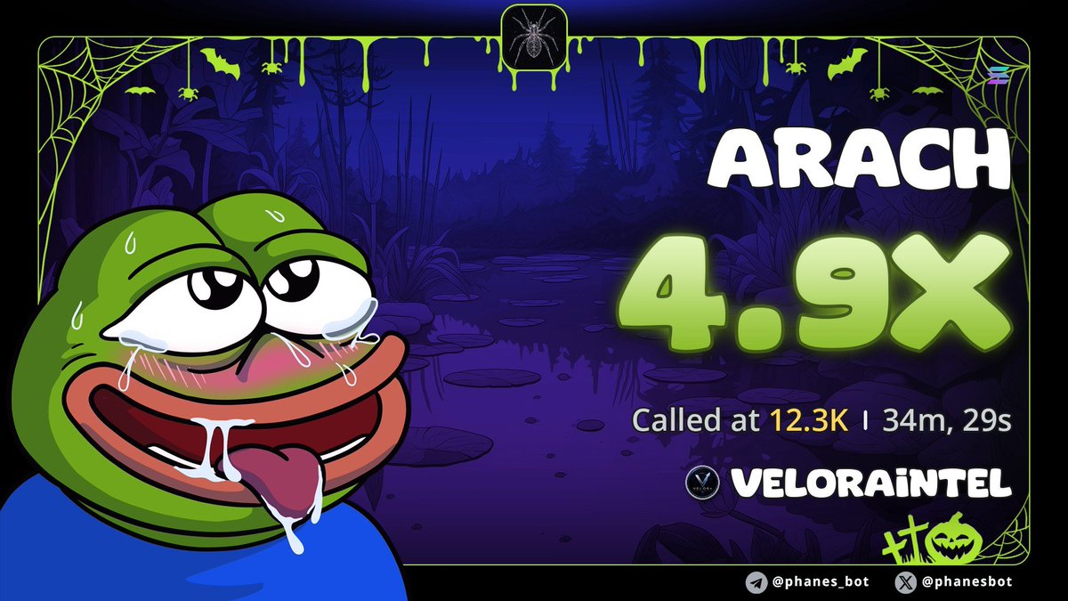 VELORA_GEMS's tweet photo. 4x up on $ARACH
Dm asap let print and make some profit https://t.co/OloJPvpUaM