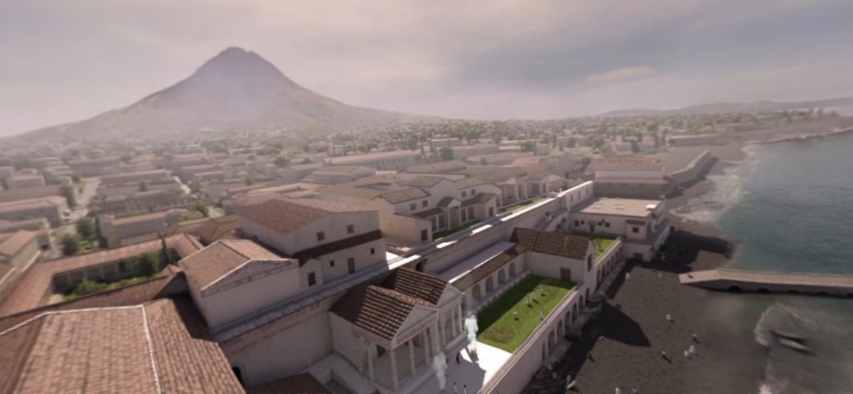 antigua_roma's tweet photo. Muebles de madera carbonizados, casas con sus tejados intactos y hasta un teatro excavado bajo los escombros volcánicos a 26 metros de profundidad.

En este #HiloRomano dedicado a Herculano descubrirás algunas de las maravillas más desconocidas que el Vesubio enterró en el año 79 https://t.co/a3vpuUsJBk