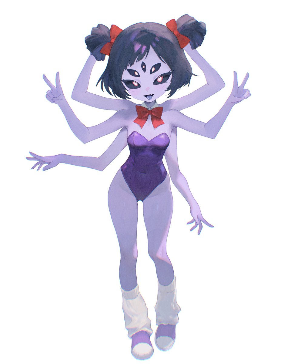 Perunodesu's tweet photo. D25 - Spider | Muffet https://t.co/kx29fAtVhk