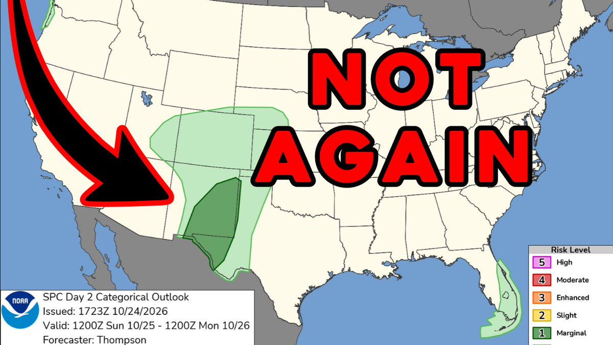 TornadoCoaching's tweet photo. 🚨🚨🚨 NEW SHOW ALERT 🚨🚨🚨

@wxmann breaks down the storm chasing forecast for Sunday, October 25th.

Watch here 👇
https://t.co/tcXWahDWAR https://t.co/a17dyeuYmP
