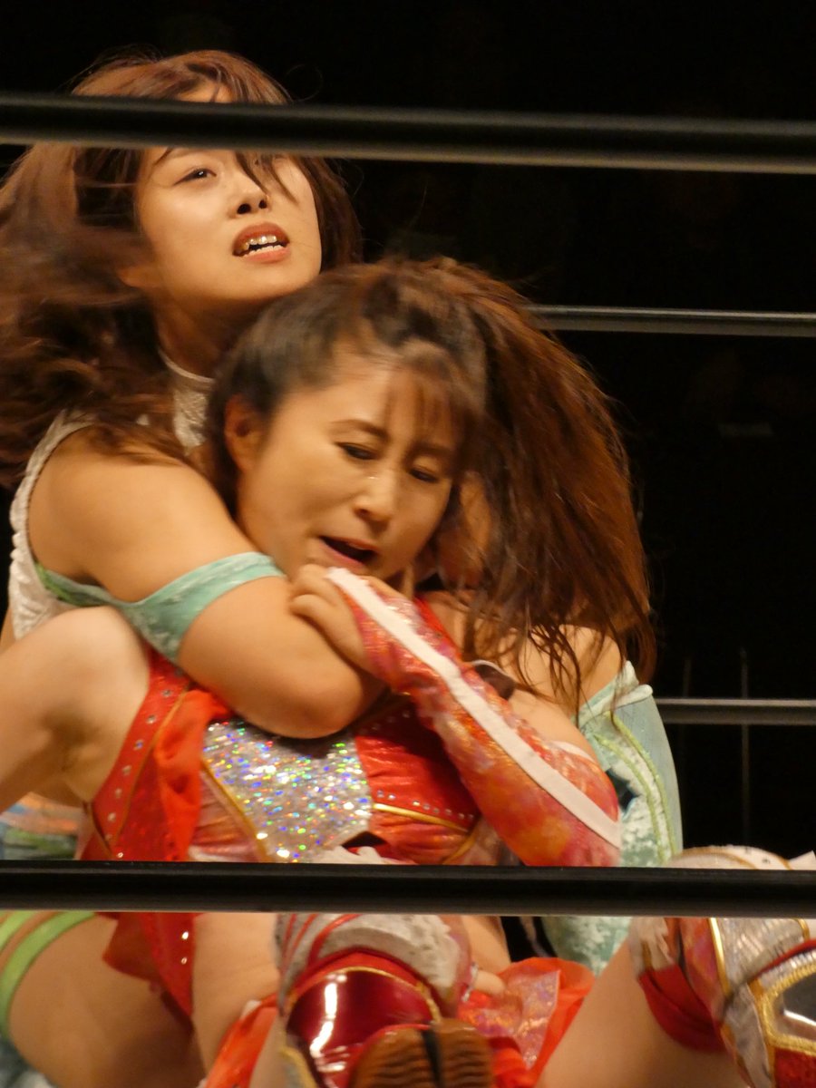 Satoshy102's tweet photo. SEAdLINNNG 新木場大会
#SEAdLINNNG #魂の女子プロレス　
#風南ユキ 選手がお手本にすべき選手の1人が #藤本つかさ 選手のはず…完全にキレさせるところまでは行かなかったけど、その片鱗もチラリ🔥2日後のリベンジに期待です https://t.co/4hhqOQOXdF
