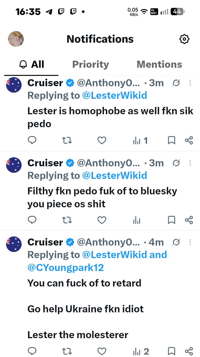 LesterWikid's tweet photo. I've triggered the one nation stans 😁 https://t.co/cJvdP4dzSW