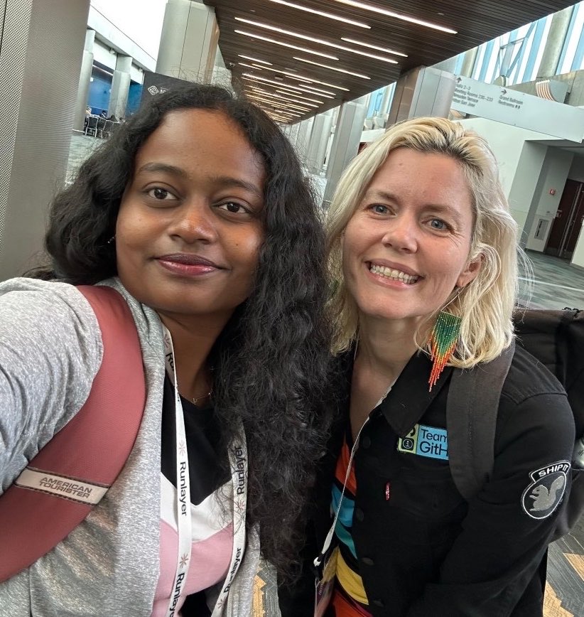 pamelafox's tweet photo. I got to chat with with so many great people at AGNTCon + MCPCon - the maintainers of MCP and my fav OSS packages, the AAIF team and ambassadors, my former students, and lots of eager-to-learn developers.
Looking forward to the 2027 conf in SF! https://t.co/6xJpkF3mBB