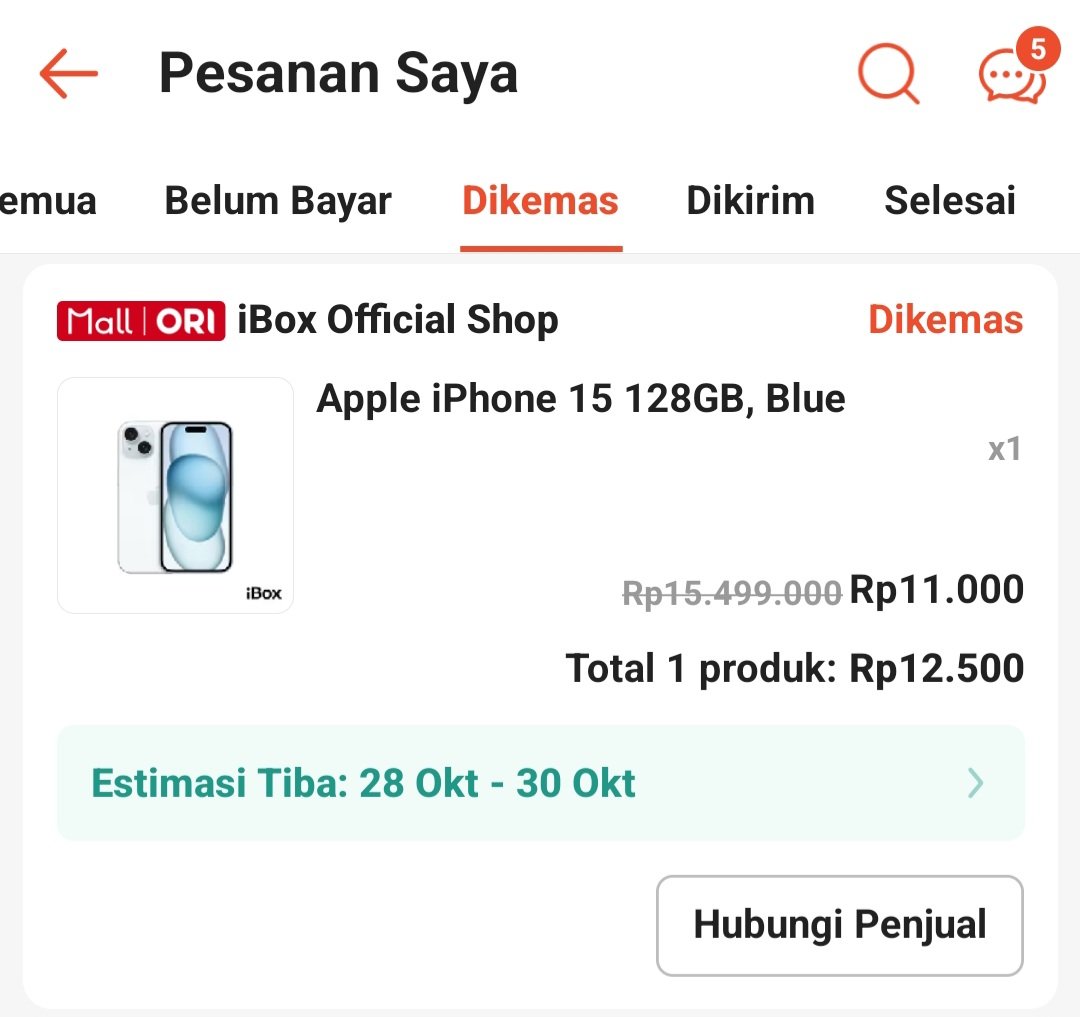k1mryulL's tweet photo. ya allah makasih... ini pertama kali dapet flash sale ip😭🙏🙏🙏🙏 https://t.co/fmXMFEX4Wg