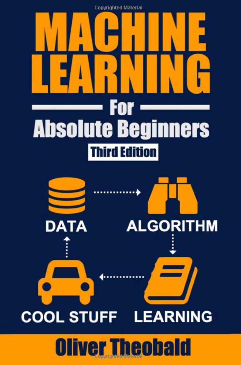 gp_pulipaka's tweet photo. Machine Learning Books to Read! #BigData #Analytics #DataScience #IoT #IIoT #PyTorch #Python #RStats #TensorFlow #Java #JavaScript #ReactJS #GoLang #CloudComputing #Serverless #DataScientist #Linux #Books #Programming #Coding #100DaysofCode
https://t.co/Ih2RiKP81q https://t.co/yZZeLLbQIA