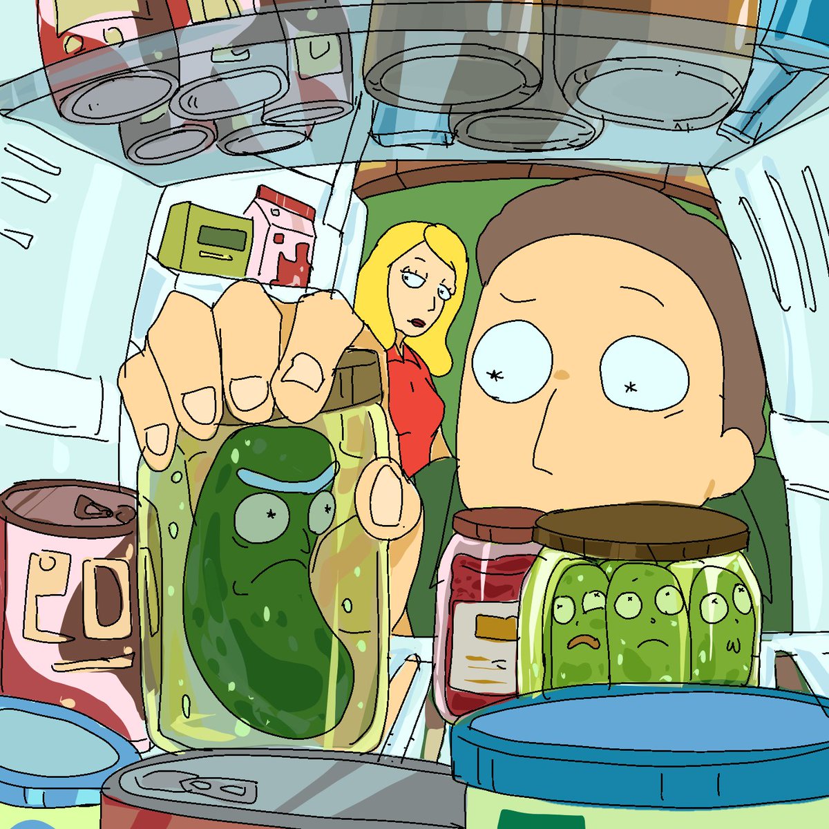 Youru52715's tweet photo. #rickandmorty https://t.co/zYfo5q8er4