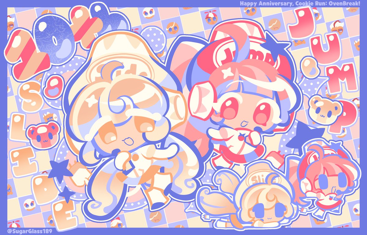 SugarGlass189's tweet photo. 💛❤️💛❤️
#CookieRun #OvenBreak #CROB10thAnniversaryFanartContest https://t.co/WGaDCqcuko