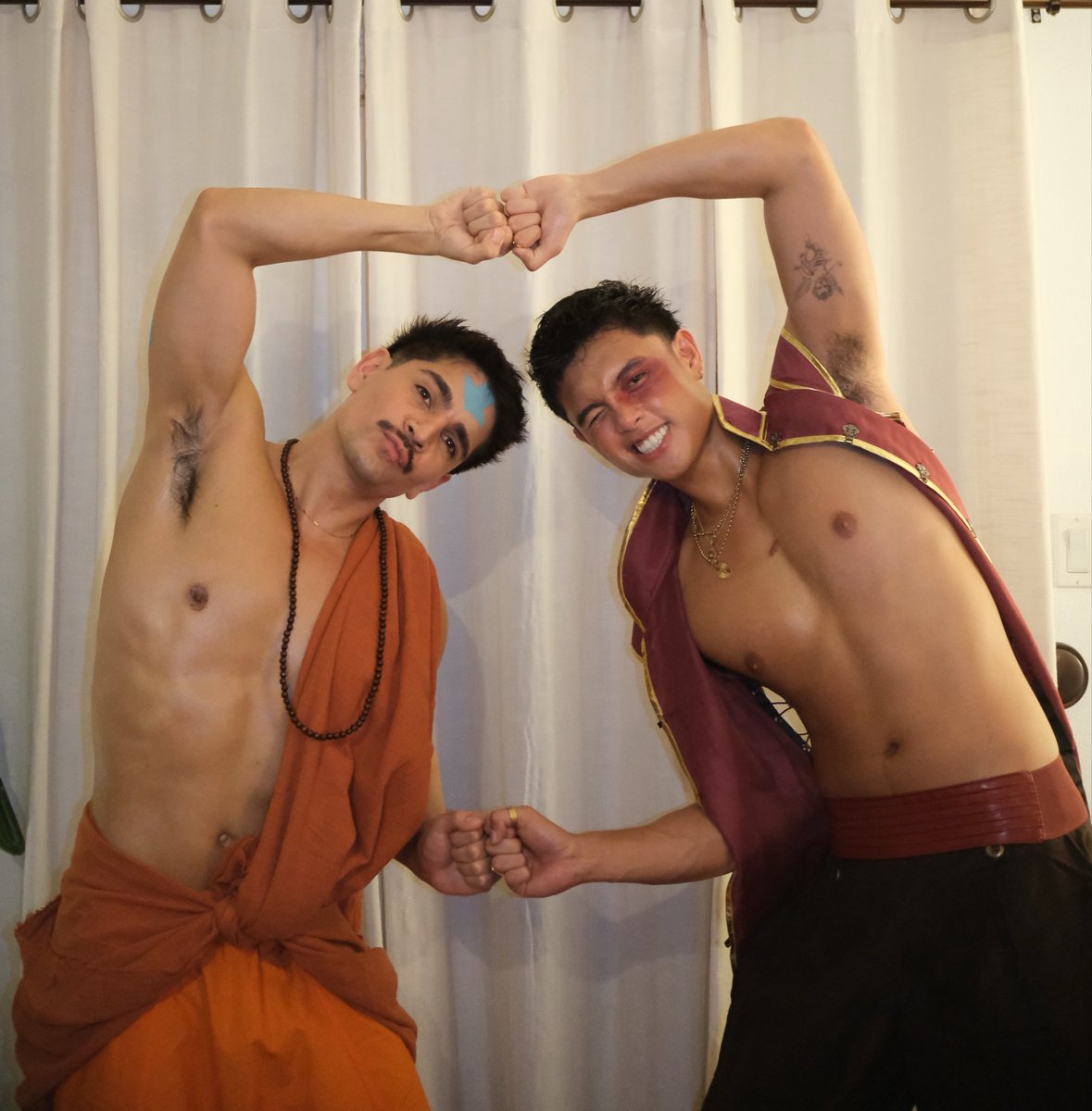 miggzz_'s tweet photo. Happy Halloween from Zuko and Aang https://t.co/36vHtv8l1C