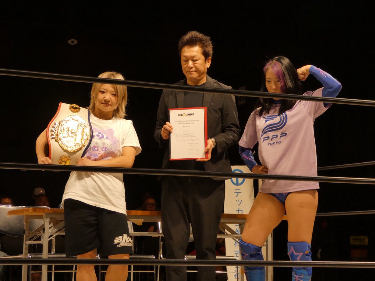 Satoshy102's tweet photo. 2026.10.23 SEAdLINNNG 新木場大会
#SEAdLINNNG #魂の女子プロレス　
#笹村あやめ 選手の安定感は揺るがない…そう感じてしまったひととき https://t.co/fqfKwSzXL8
