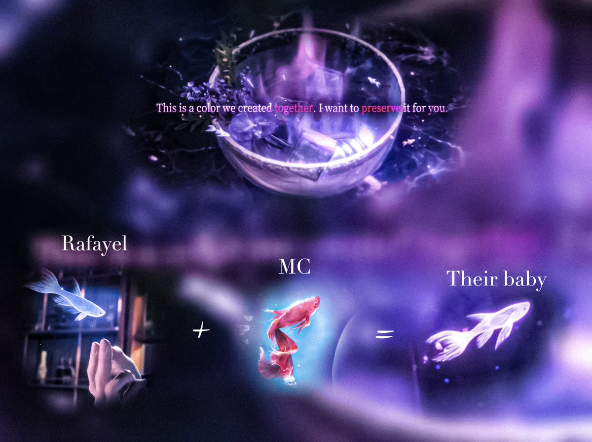 br44ttt's tweet photo. Not to freak anyone out but…RafMc baby was talked about here. Blue mixed with red is purple 🥹 https://t.co/glg9NBnGvC