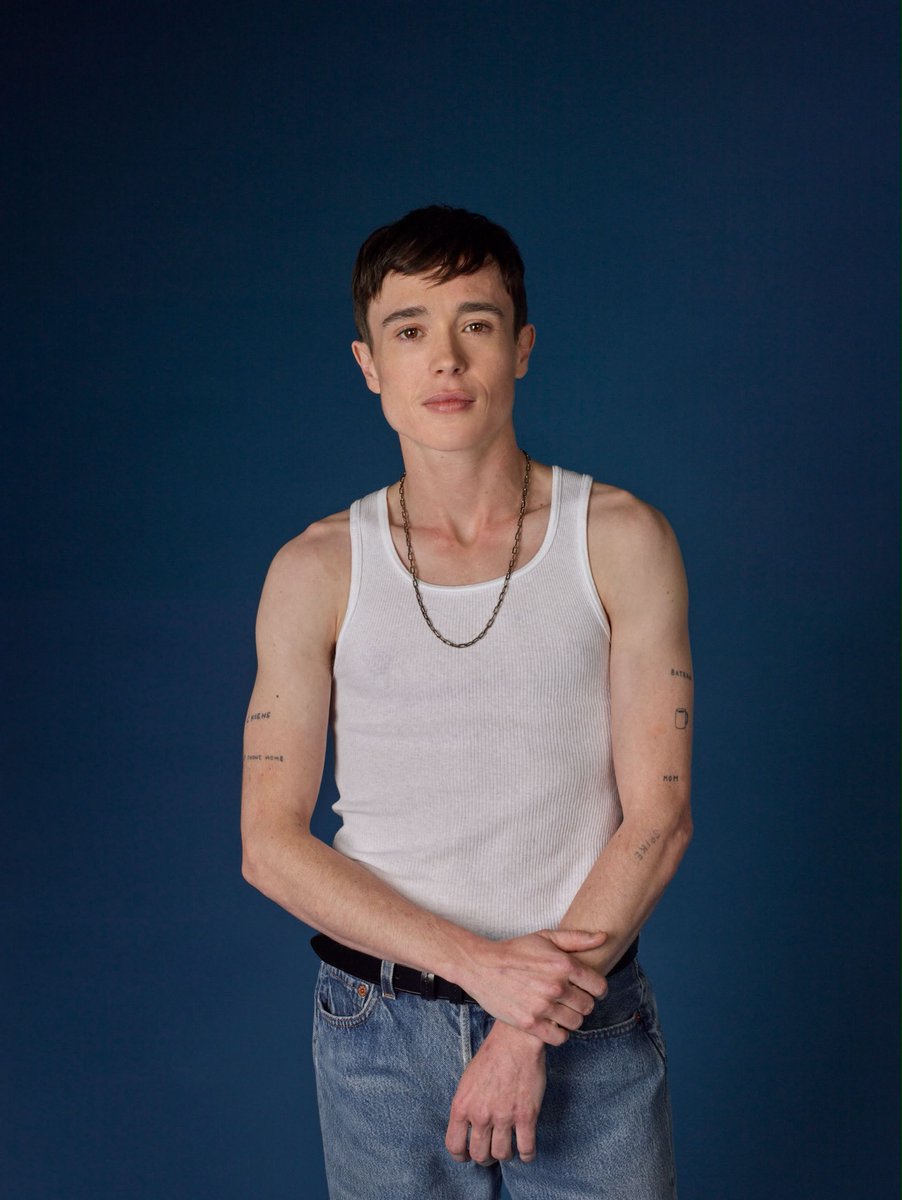 Lost2me_'s tweet photo. This is a photo of Hunter Schafer &amp; Elliot Page after their surgeries

One thing I’ve never been able to understand is why male to female transitions often look so natural &amp; successful,while female to male transitions usually look incomplete or forced. @grok pls answer this! https://t.co/Ch1uneYtR6