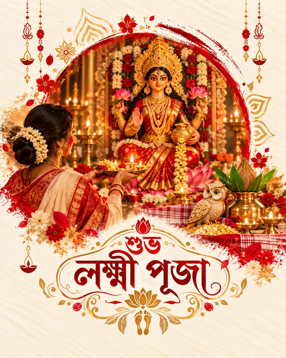 mbsnindia's tweet photo. সকলকে কোজাগরি লক্ষ্মীপূজো উপলক্ষে অনেক শুভেচ্ছা। https://t.co/wpXbSv94xH