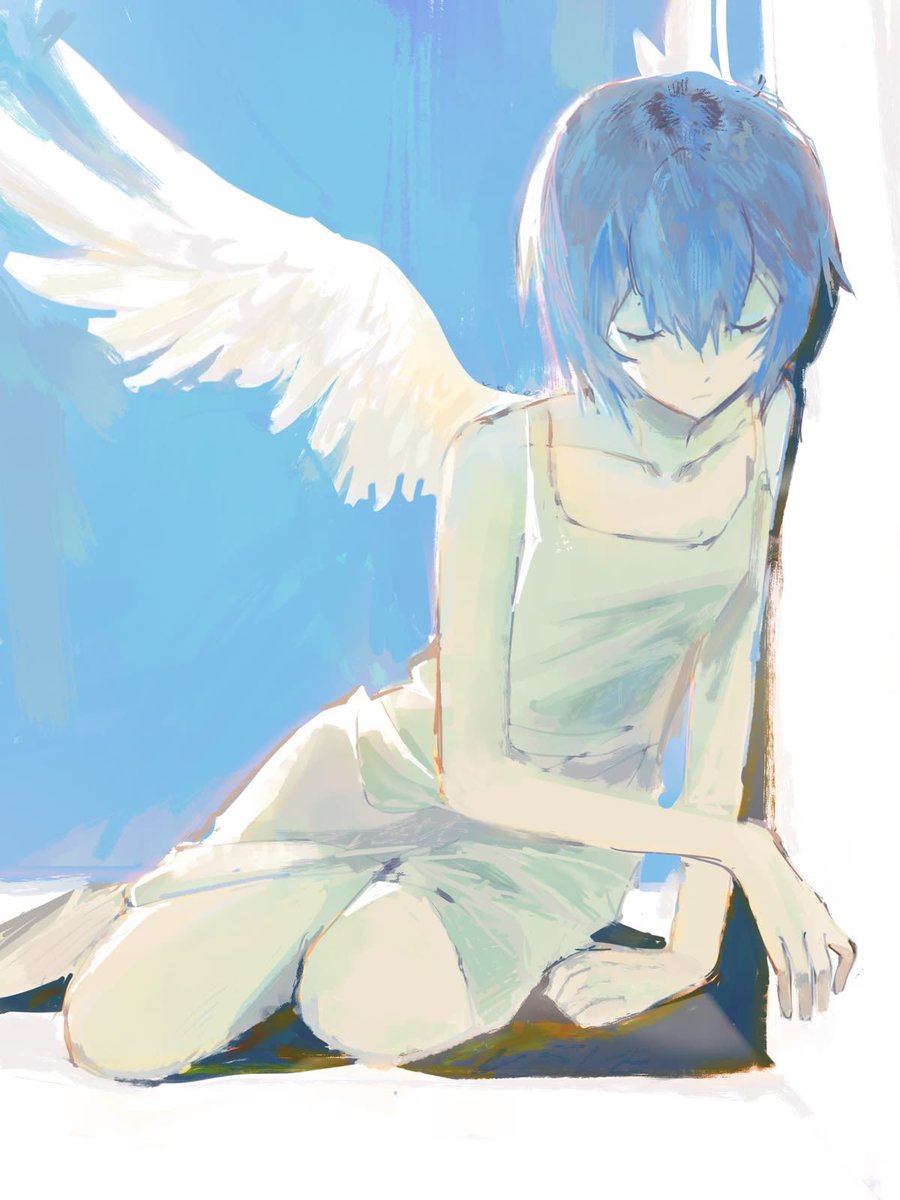 tinapuzv's tweet photo. My innocent angel… 🥹
#evangelion #reiayanami #evangelionfanart https://t.co/PkBtWe1xf4