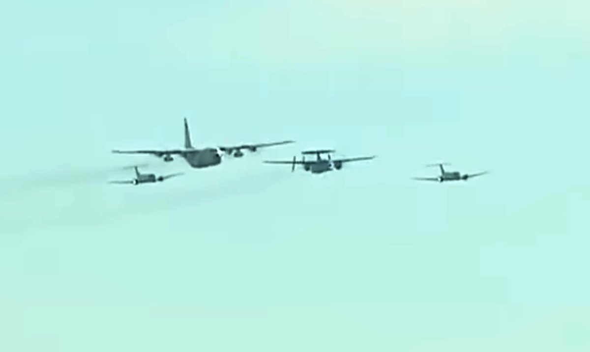GSSReport's tweet photo. Beyond Egypt’s fleet of E-2C Hawkeye 2000 AEW&amp;C aircraft, the EAF operates an array of specialized airborne intelligence assets, working in tandem to build a clear electromagnetic picture of hostile activities.

A thread on Egypt’s elusive spy planes 🇪🇬 📡 🧵 https://t.co/cxU3MujivE