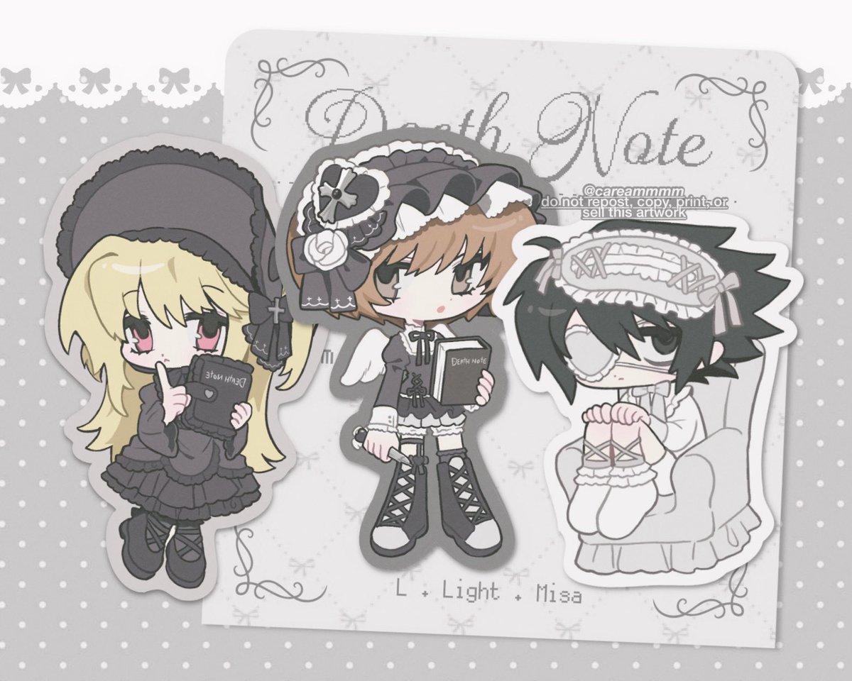 careammmm_'s tweet photo. gothic lolita death note ♡ #cf23 https://t.co/StbAjDRBAy