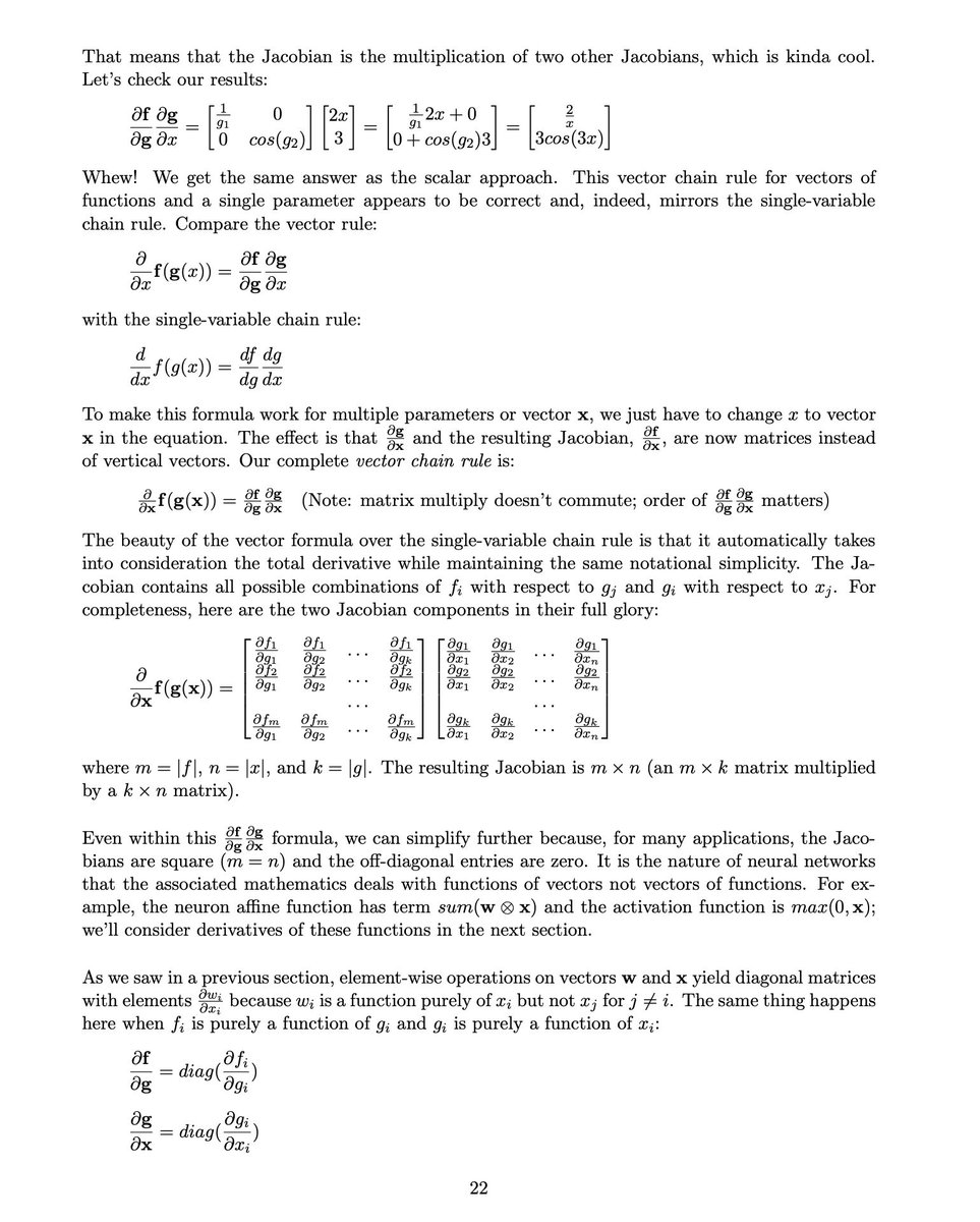 gp_pulipaka's tweet photo. The Matrix Calculus You Need! #BigData #Analytics #DataScience #AI #MachineLearning #IoT #IIoT #Python #RStats #TensorFlow #Java #JavaScript #ReactJS #GoLang #CloudComputing #Serverless #DataScientist #Linux #Mathematics #Programming #Coding #100DaysofCode
https://t.co/4Xkd9myhvU https://t.co/3gX9Rvqn1R