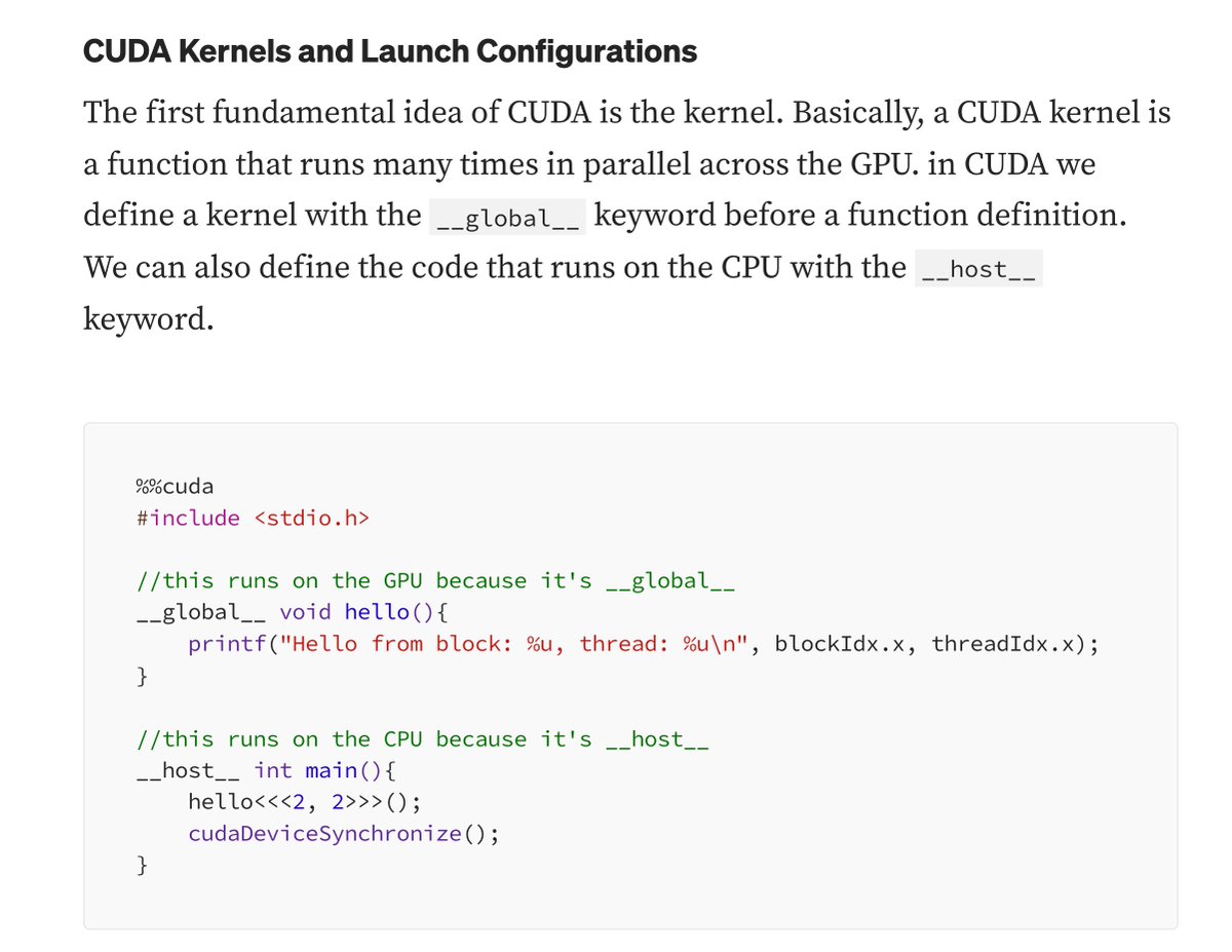 gp_pulipaka's tweet photo. Artificial Intelligence with CUDA for AI! #BigData #Analytics #DataScience #AI #MachineLearning #IoT #IIoT #PyTorch #Python #RStats #TensorFlow #Java #ReactJS #GoLang #CloudComputing #Serverless #DataScientist #Linux #Programming #Coding #100DaysofCode
https://t.co/ZiG9QWquUm https://t.co/xD6D9widLB