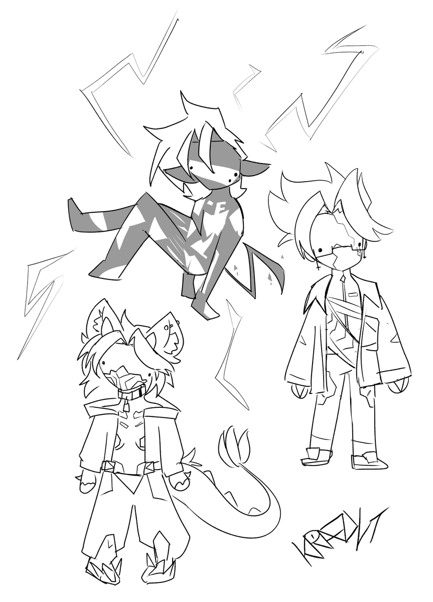Lykarae_'s tweet photo. Edgerunners S2 was actually so peak, I even doodled my beans and myself as the goofballs.
#KRaezyART #Art #CyberpunkEdgerunners https://t.co/KXgg3je9V7