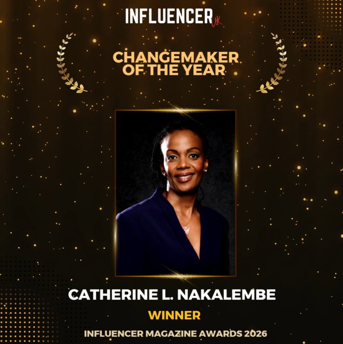 influencer_uk's tweet photo. Catherine Nakalembe Wins ‘Changemaker of the Year’ at Influencer Magazine Awards 2026

 https://t.co/1B96AwIHy9 https://t.co/ukXNrU9q11