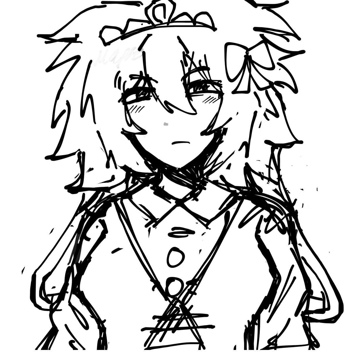 featheredboyy's tweet photo. check out my super duper cool Alice sketch because I’m lazy!!!! https://t.co/OCKq1pDiJi