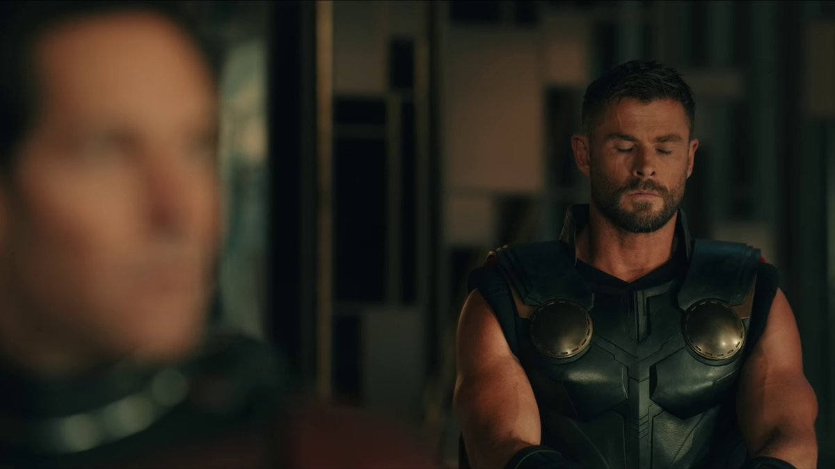 GeeksDc's tweet photo. God that joke is so funny. Captainzzz America lmao and Thor is already over it 😭 
#AvengersDoomsday https://t.co/HOLVG0Pvib