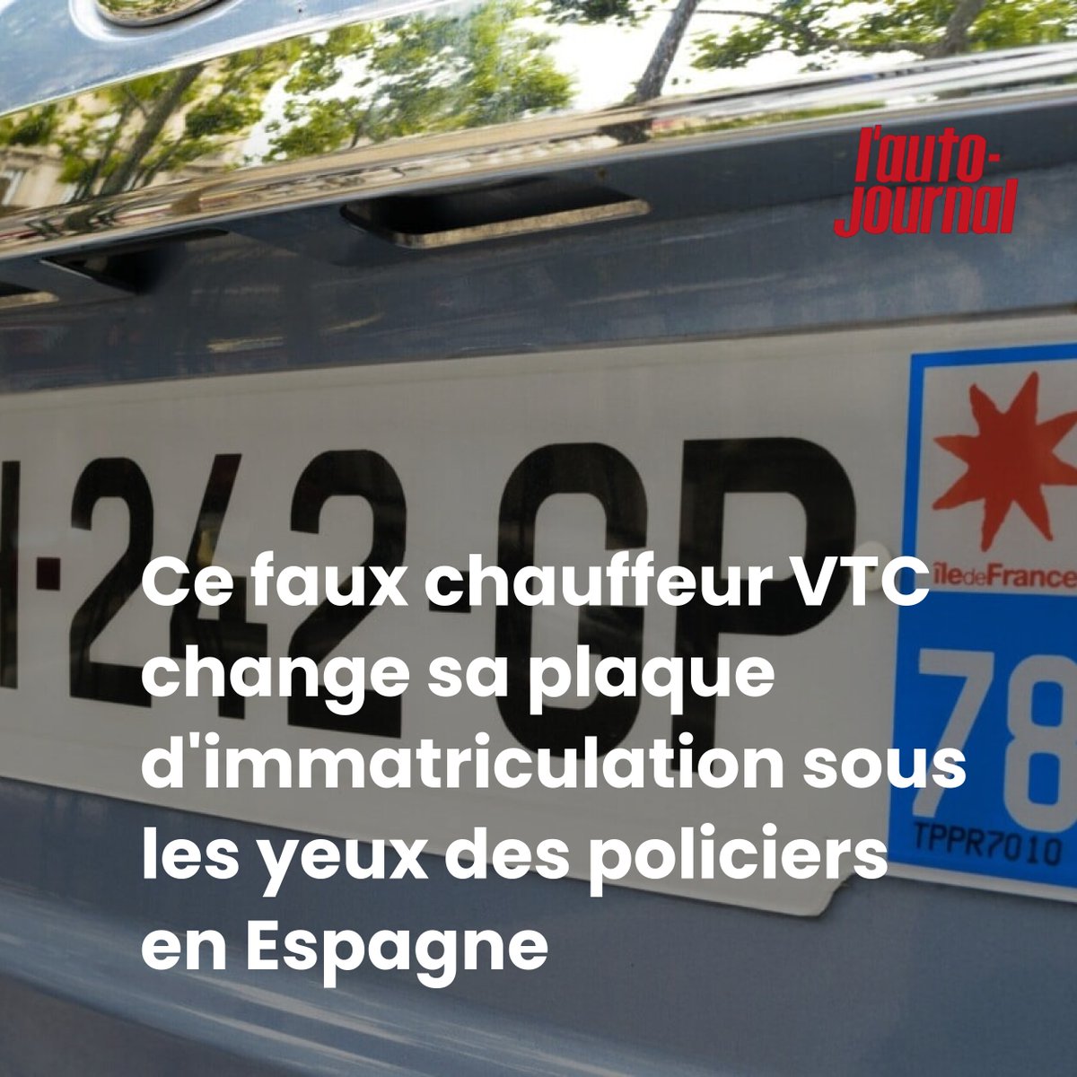 AutoJournalMag's tweet photo. 🔗 https://t.co/dhbCdB1FDv
En octobre à Lloret de Mar, un trajet en VTC vers l’aéroport de Barcelone tourne à la scène surréaliste sous surveillance policière. Au cœur de l’épisode, un changement de plaque qui interroge sur les taxis pirates et la sécurité des voyageurs. https://t.co/IonG2Q0Ie8