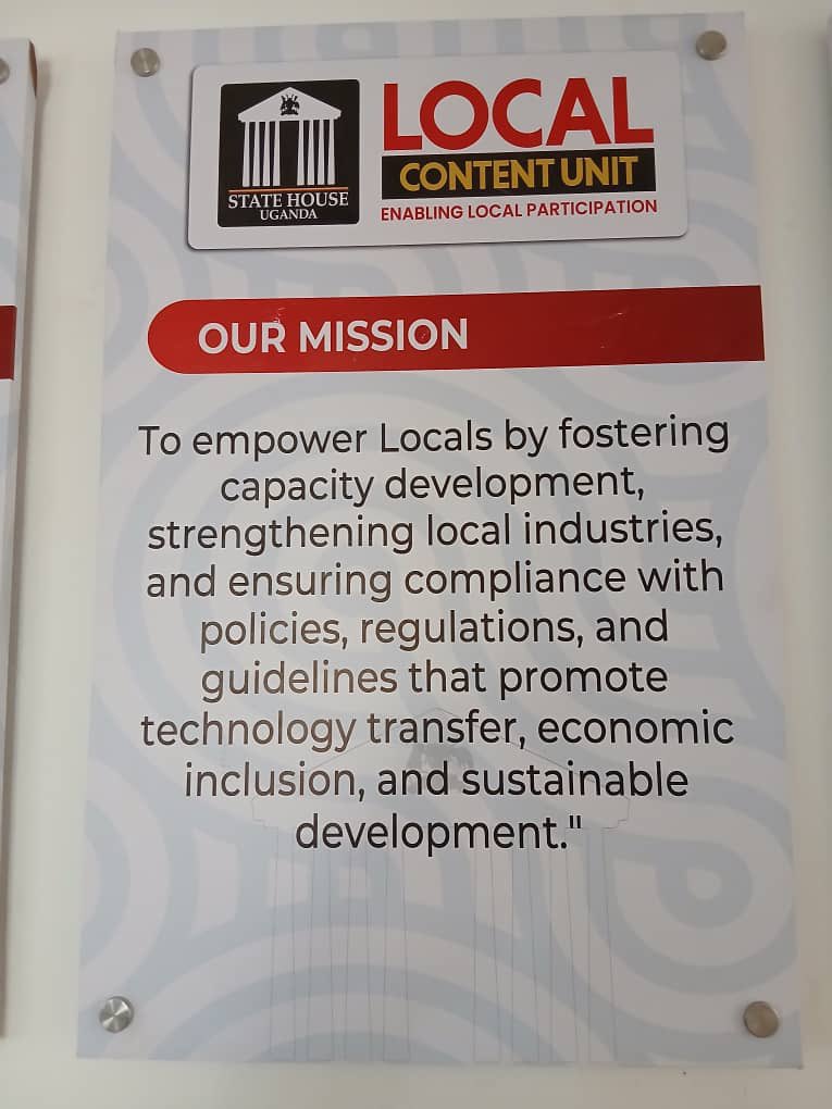 HilarysTake's tweet photo. One is the key missions is by fostering capacity development and strengthening local industries
#LocalContentUg https://t.co/DbaSYQRDvc
