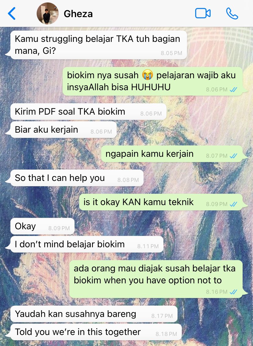 writehyacinth's tweet photo. he’s willing to study TKA biokim so that he could teach me although he’s in kelas teknik, and that’s my why https://t.co/oywVluzcEc