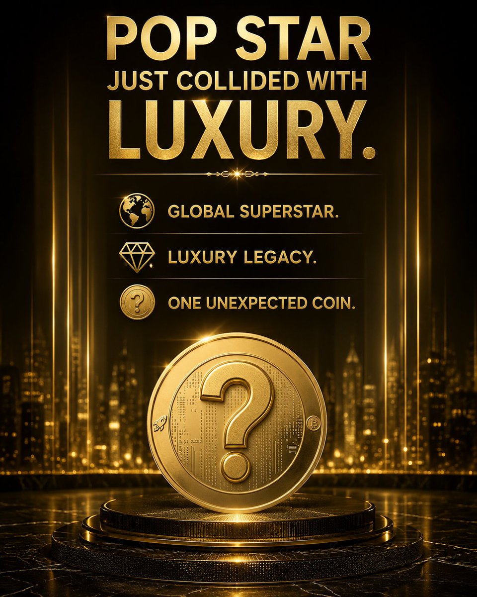 viralmemedev's tweet photo. 🚨 POP CULTURE JUST COLLIDED WITH LUXURY. 💎👑
🌍 GLOBAL SUPERSTAR.
💎 LUXURY LEGACY.
🪙 ONE UNEXPECTED MEME COIN.
A MEME COIN READY TO BREAK THE INTERNET. 🌍🔥
The fashion is iconic. The fandom is MASSIVE. 
🚀 This coin is built to break pumpfun in few hours.
No pre-sales. 100% fair launch.

WHAT YOU NEED TO DO RIGHT NOW:

Turn on notifications (Press the 🔔)
👇 RT if you’re early.
👇 Tag someone who needs to see this.
👇 Tag your favorite trader below.
 
#MemeCoin #Crypto #MemecoinSeason