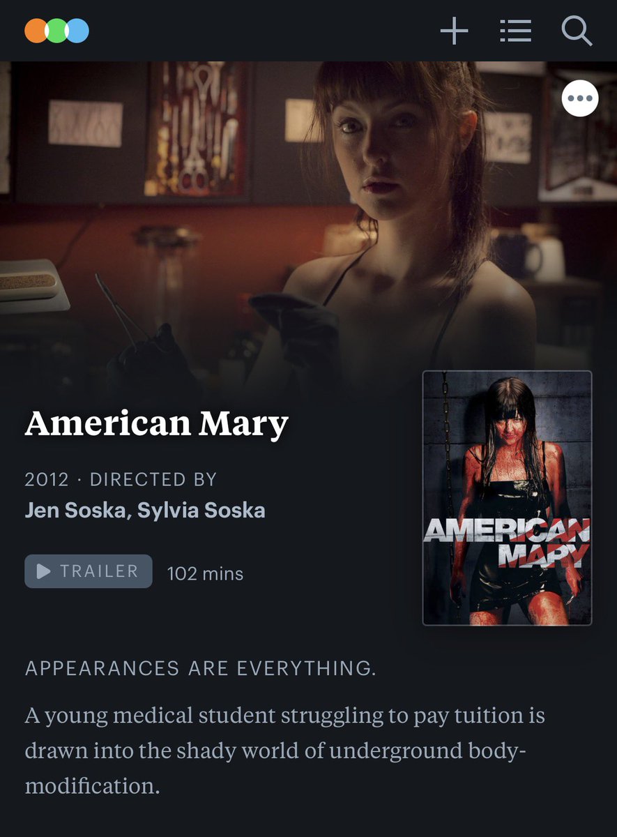 frankenbutch's tweet photo. #nw american mary (2012) 🩸💉 https://t.co/CL6E2m5cNt
