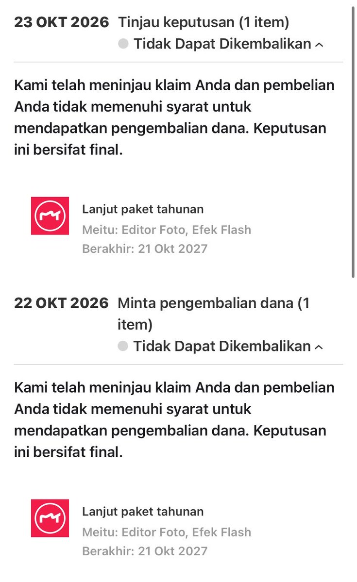 yealizzz's tweet photo. HELP GAISS!!!!!
guys dana aku kesedot meitu ga segaja langganan kededot hampir 500k dan itu aku nabung di dana buat bayar kosan nyesek bngt udh hubungin sana sini gabisa cara balikinnyagimana ya soalnya udh final bngt yaallah aku sedih bngt🥺🥺aku hari ini belum makan krn ini🥺 https://t.co/zgQD5avcgP