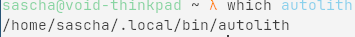 SyntaxError2505's tweet photo. yoo it actually respects unix standards instead of fucking with my homedir https://t.co/6nLGKZtagj