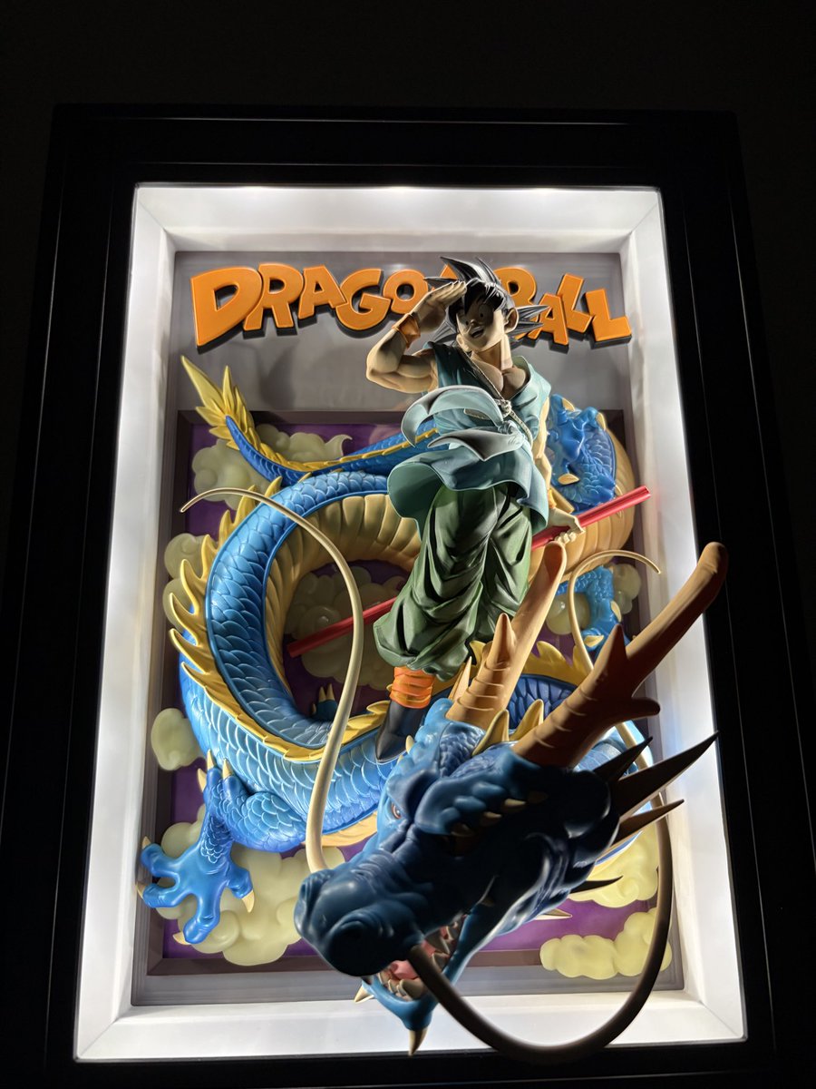 DB_sparking's tweet photo. 今更ながら壁掛け悟空GET!!最高かよ🥺
#ドラゴンボールフィギュア https://t.co/f9tJgjOk9H