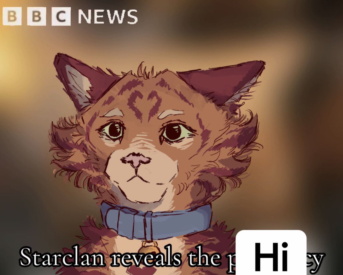 flu0_xetine's tweet photo. Starclan reveals the hi

#warriorcats https://t.co/2cm8rqsGzY