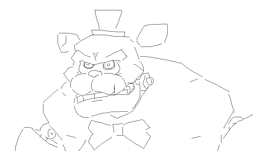 ThatCyberBunnie's tweet photo. Dreadbear's arms being place so low make me think it would be very cool if he's built like a hunchback more https://t.co/QqJ8TrTPKl
