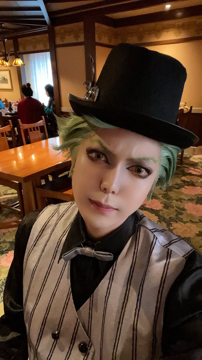 mami_0737's tweet photo. ナイトメアセベクで🏰います🎃

#Dハロ仮装2026 
#Dハロツイステ https://t.co/zzAQGC5vh7