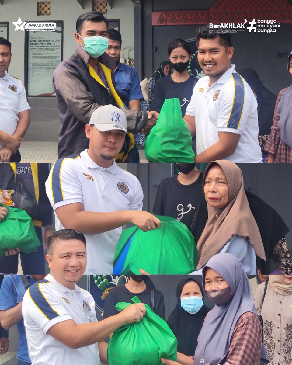 Rutan1PLG's tweet photo. Rutan Kelas I Palembang Salurkan Bantuan Sosial kepada Keluarga Warga Binaan, Wujud Kepedulian dan Pelayanan Humanis
#2TahunGerakNyata #GerakNyata #TerusBerbenah
#HasilNyataManfaatTerasa #TransformasiBangsa https://t.co/GkNu8ckwrY