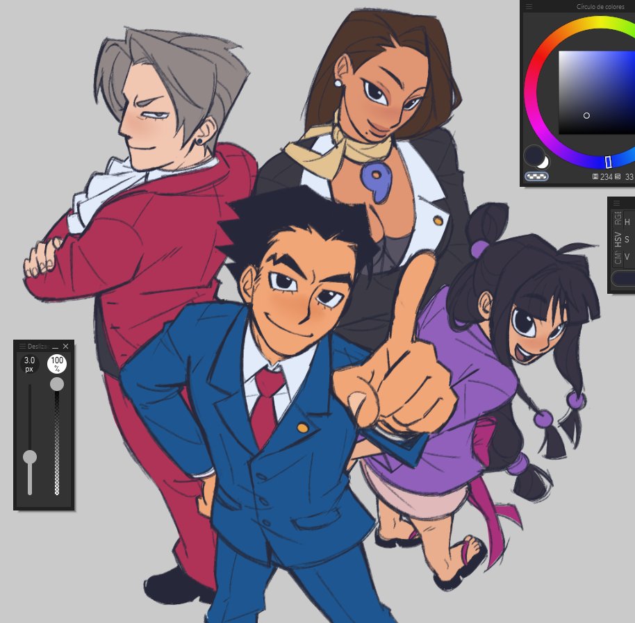 ogatahateclub's tweet photo. billions must hi #aceattorney https://t.co/9fBB79iFqZ