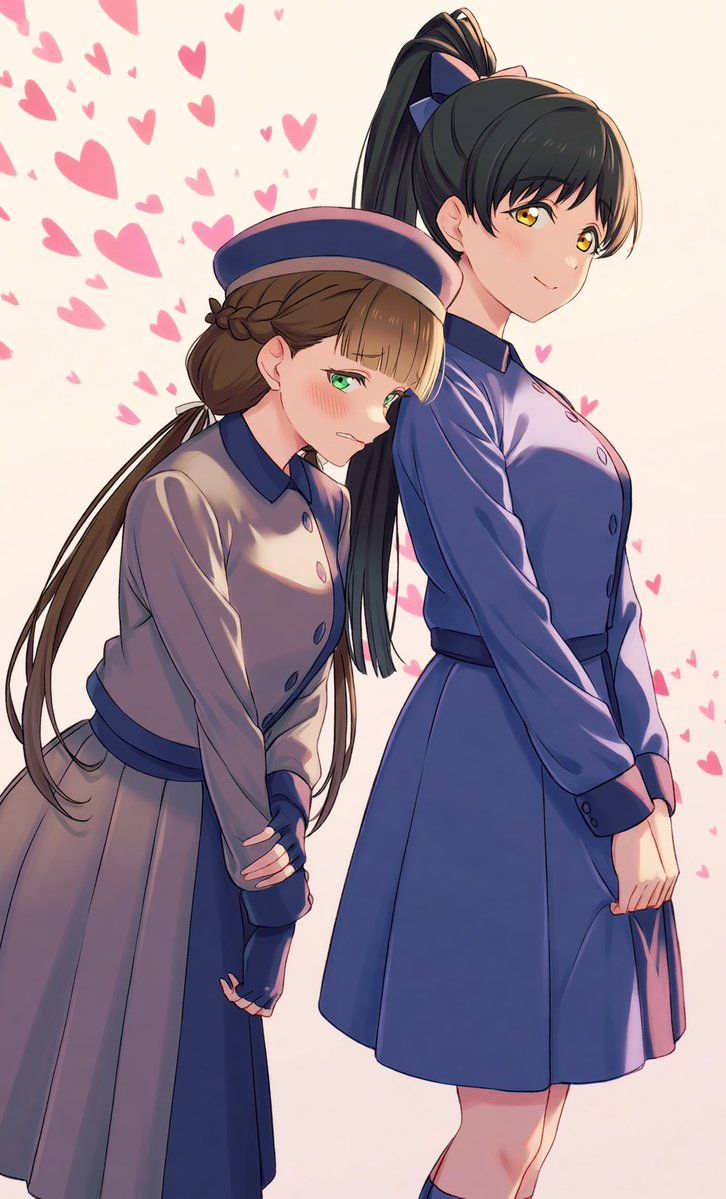 lrio1101's tweet photo. #AIart 
#lovelive
#Liella
#葉月恋
#桜小路きな子
#恋きな https://t.co/fOGBRZ3g1p