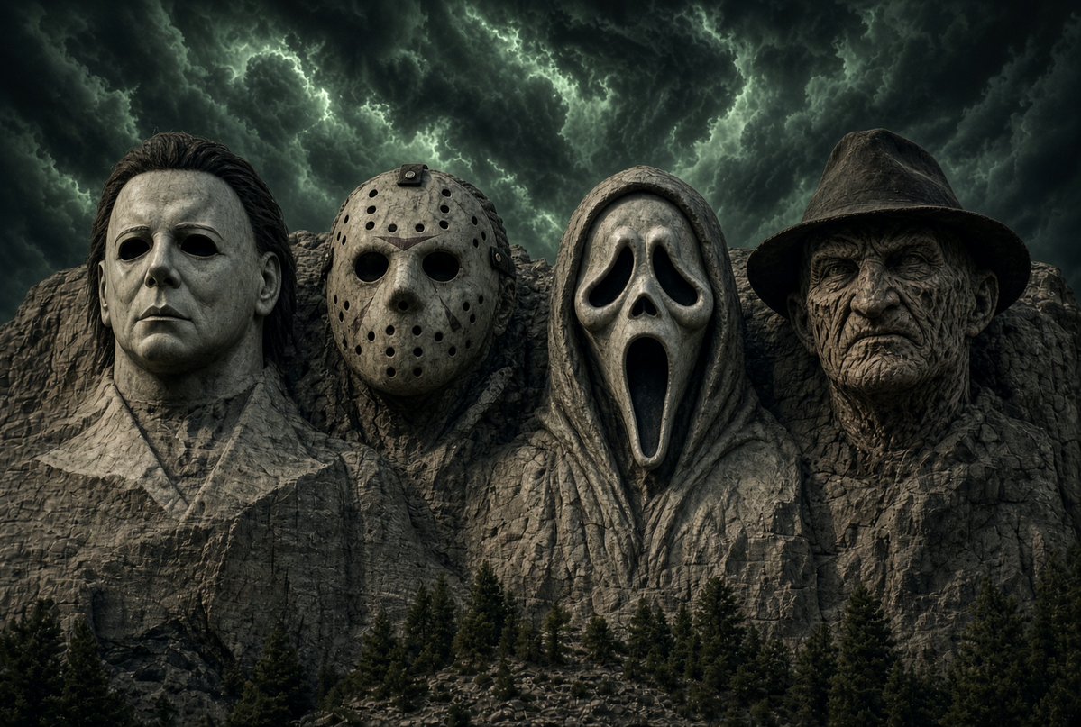 JacobBReads's tweet photo. Who’s on your slasher Mount Rushmore? https://t.co/ac69pVvD77