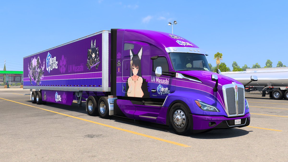 Syahrul_1995_'s tweet photo. #ATS #AmericanTruckSimulator #Itasha https://t.co/x1BVhHW4Nk