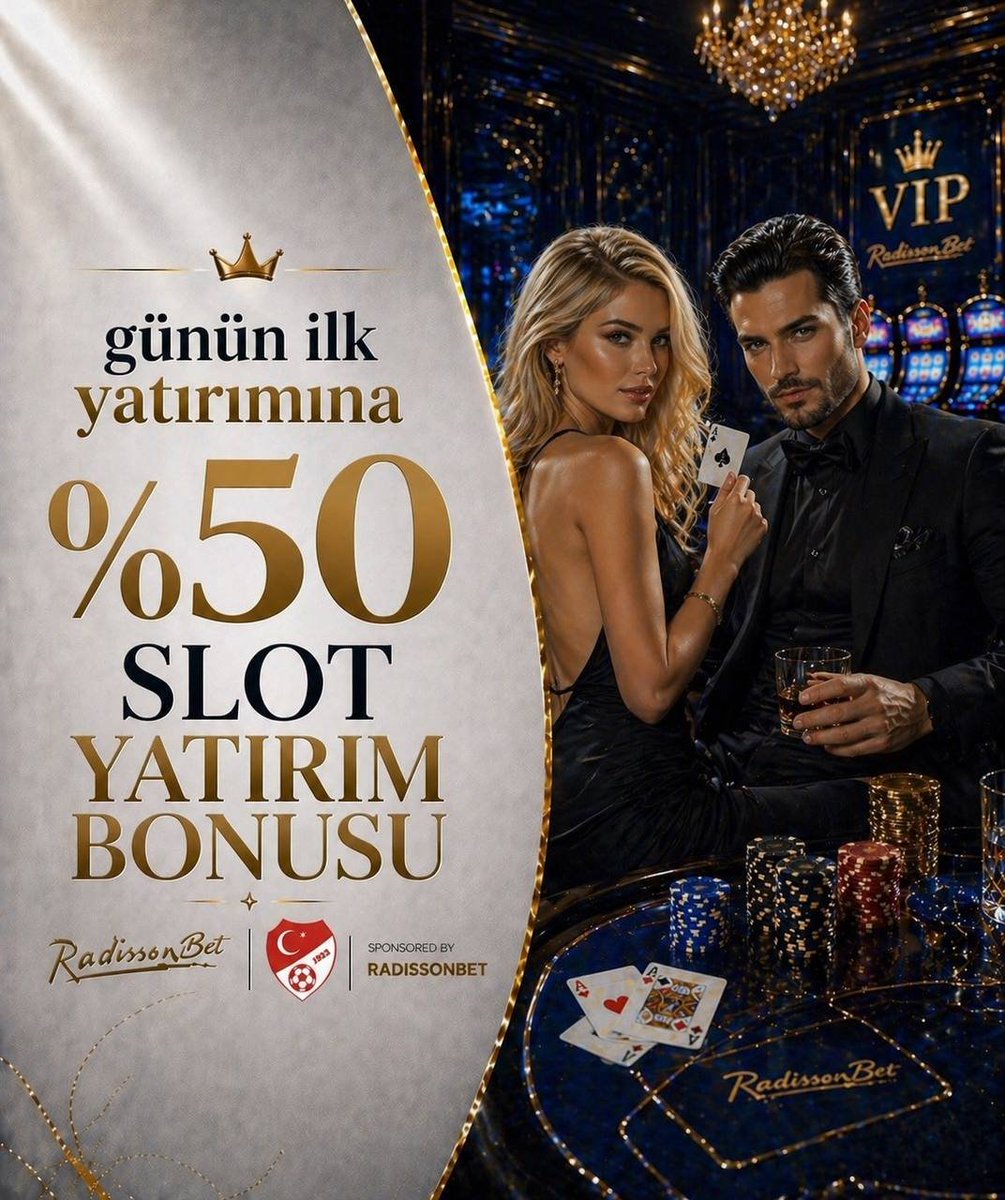 xlRadissonl's tweet photo. ❄️ GÜNÜN İLK YATIRIMINA ÖZEL! ❄️
    %50 SLOT BONUSU

💎Güne avantajlı başla!
İlk yatırımında %50 bonus ile slot keyfini büyüt.

⚡️Daha güçlü başlangıç
🍭Slotlarda ekstra kazanç şansı
🚀Günün fırsatını kaçırma

🍀RadissonBet’te gün seninle başlasın! https://t.co/YvRngmROLS