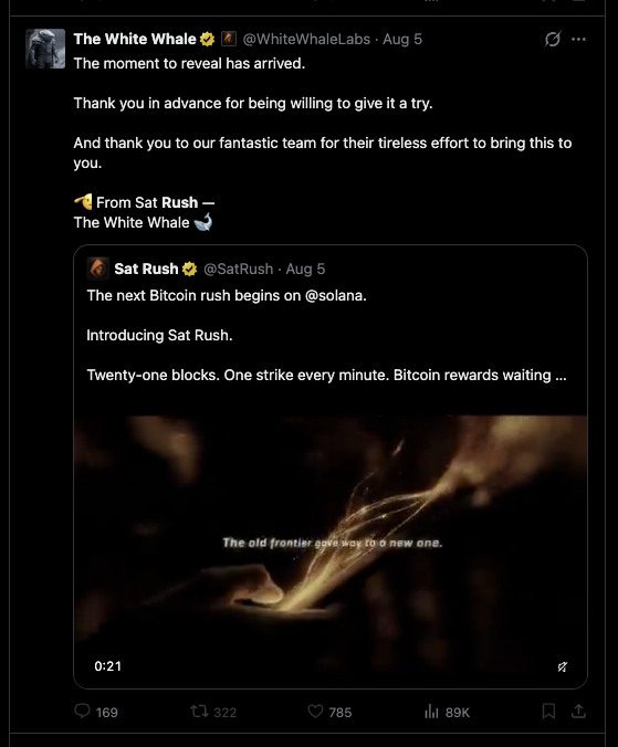 stellarbased's tweet photo. $WhiteWhale 
27GPe4GYJJpGNVqgyJgfZB2GZvqwk9LEK6FnCoiYSTNK

Paired to rush + 25% sent to treasury. 

Makes most sense.
https://t.co/2EEeWBYwuu

etc etc. https://t.co/bFTYP4zwPw