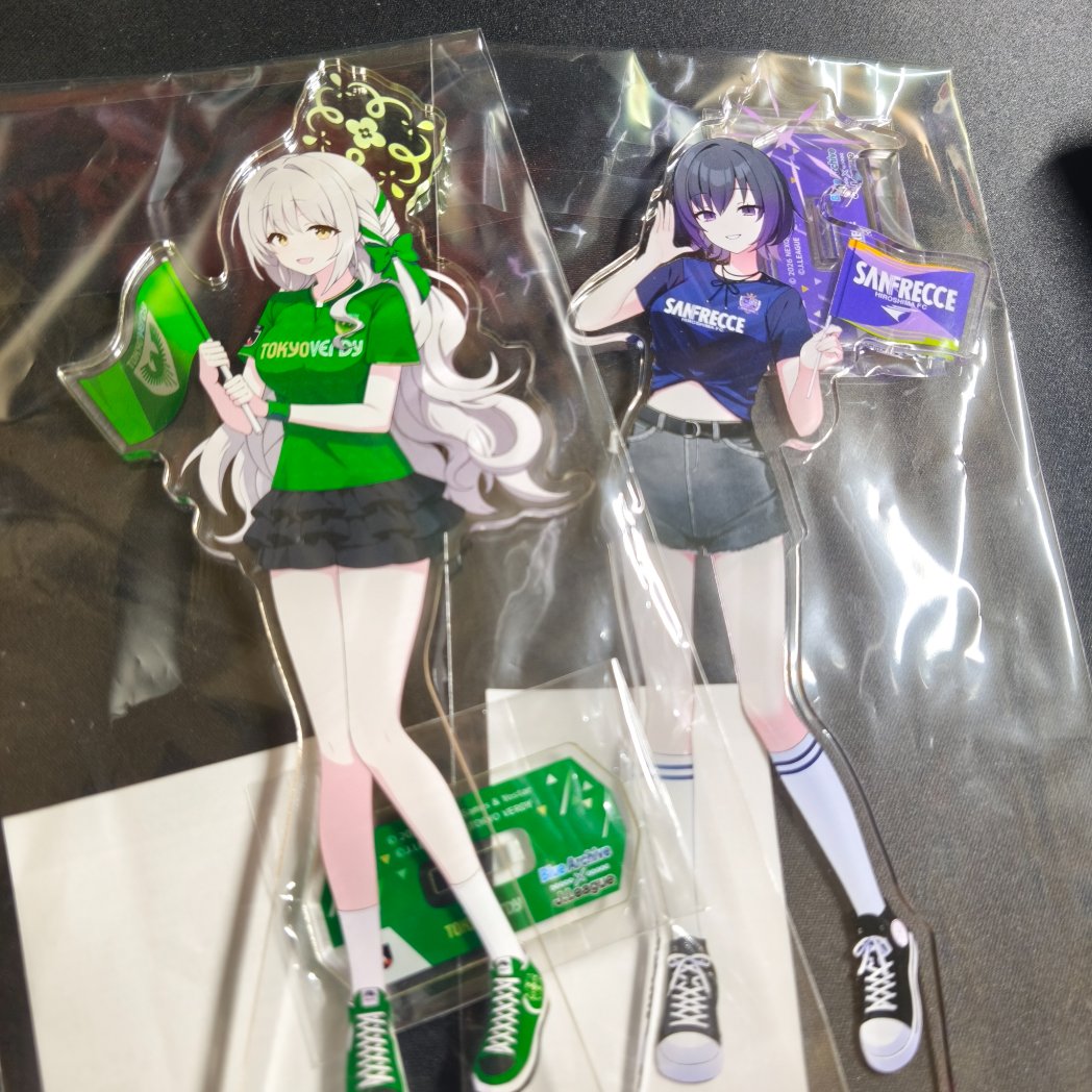 hr4mk's tweet photo. Jリーグコラボのアクスタが来たﾝｯンオオオオオオｵオオ才オォン⁉️‼️⁉️‼️❗️⁉️❗️⁉️‼️❗️ https://t.co/FeQNDd3sRj