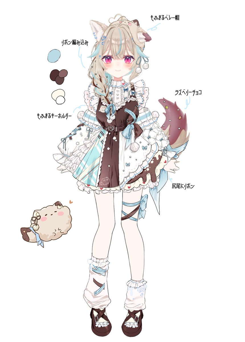amai_1103's tweet photo. おまけのチョコミントカラーも！！🍫
#甘狼このみ秋服募集 https://t.co/abFn6asY4e