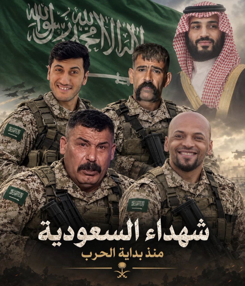 angiozo's tweet photo. ﴿وَلَا تَحْسَبَنَّ الَّذِينَ قُتِلُوا فِي سَبِيلِ اللَّهِ أَمْوَاتًا ۚ بَلْ أَحْيَاءٌ عِندَ رَبِّهِمْ يُرْزَقُونَ﴾

دقيقة من وقتك ترحم على من دافع على بلاد الحرمين وعلى سمو سيدي 🇸🇦♥️🇸🇦 https://t.co/nFUCi91v4s