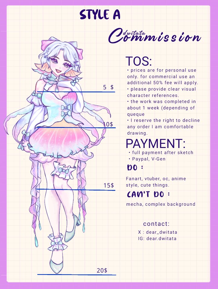dear_donatata's tweet photo. OPEN COMMISSION ART 

for November batch 
0/10 slot https://t.co/SFhntw10HB