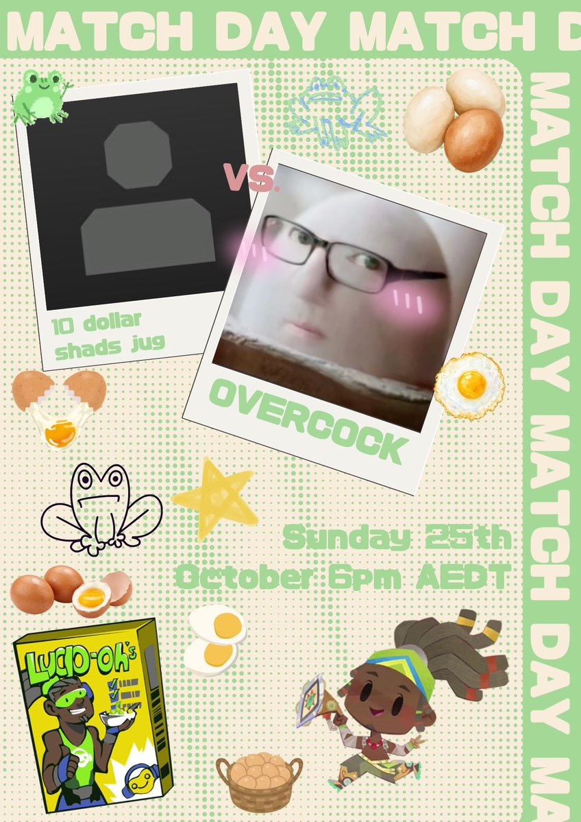 overcock_ow's tweet photo. time to secure playoffs.

GW8 against 10 dollar shads jugs TODAY at 7pm AEDT(1 hour delayed) 

player pov: https://t.co/bIHMw88AJM

@OCEOW_ESPORTS https://t.co/RCPWPgJyiK