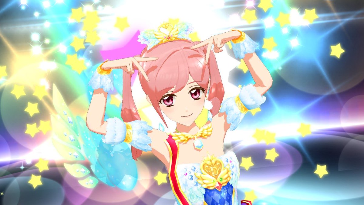 yuisa0624's tweet photo. アイカツアンコール ハロウィン猫耳ポーズかわいい♡ https://t.co/hqbJc4Qmzf