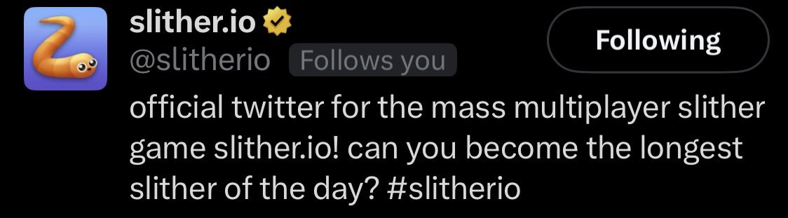 dittocean's tweet photo. yayy thank u @slitherio! https://t.co/tXpcwcXIM7